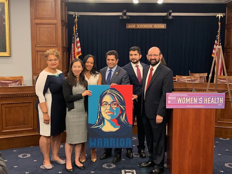 BWHI Joins Congressman Jimmy Gomez and Senator Patty Murray To Introduce the Jeanette Acosta Invest in Women’s Health Act of 2019